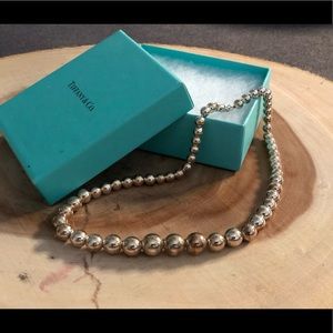 Tiffany & Co. Graduated Ball Necklace